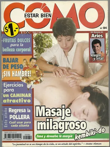portada de la revista como estar bien el masaje milagroso