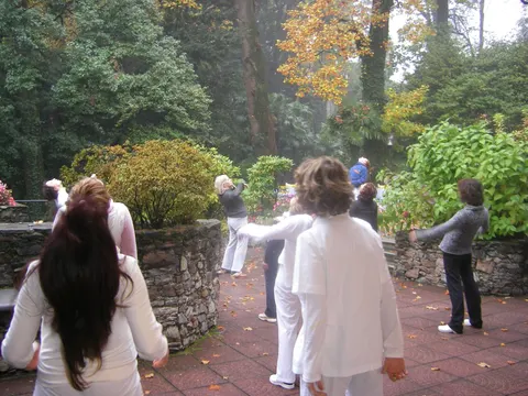 2008.Lago Maggiore. Incio con tai chi
