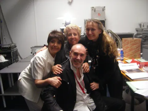 2009 .Con Diego Dallapalma Y Luisa Casiraghi- Milano-