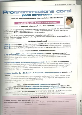 Italia Nota kembiki y biokendo postcongresso