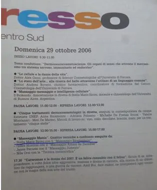 Italia Bari conferencias centro sud