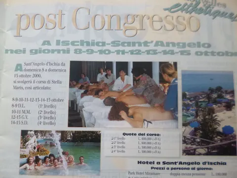 Post Congresso Ischia Italia