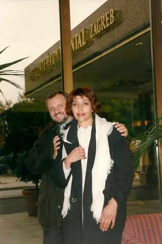 1994. Congreso Zagreb. Con Stefano Anselmo