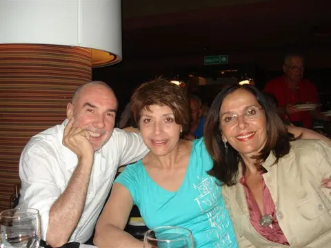 2010-Con los italianos Diego Dellapalma y Rita Parente en Buenos Aires