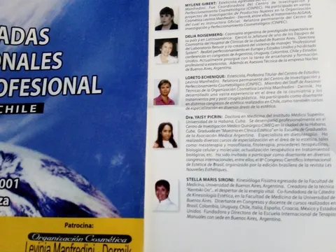 2001 - 20 Jornadas profesionales Santiago Chile