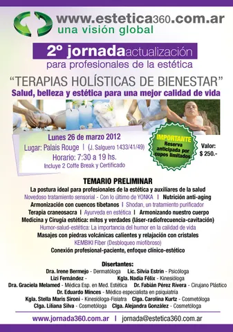 2012- Conferencia Estetica 360