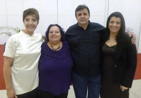 Brasil goani con Catia Nunes y el director