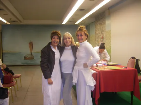 2008. Con Nennella Santelli e Luisa Casiraghi