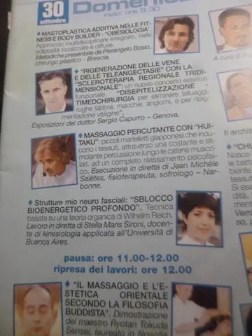 2001.SBLOCCO BIOENERGETICO PROFONDO 22 Congresso LNE. Milano.Italy