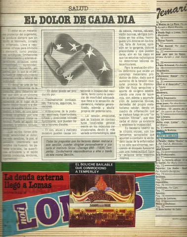 el dolor de cada dia noticias del sur