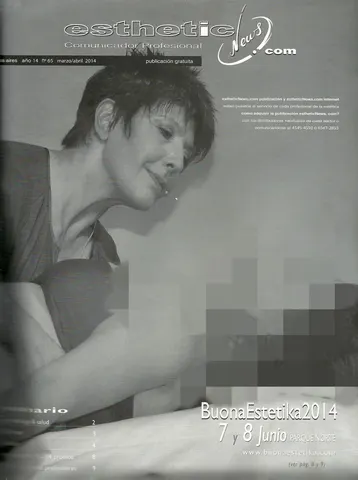Tapa revista profesional Buona Estética