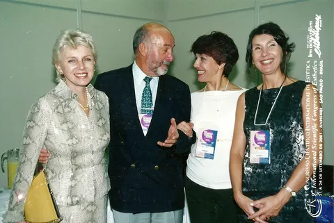 2001- BRASIL con Cristina Zehavi, Israel y el Dr. Leduc, Francia