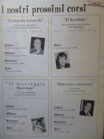 docentes de cursos internacionales italy