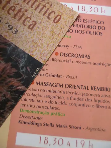 1993-PROMEIRO CONGRESSO CIENTIFICO - WORLD EXPO. Agosto. Rio de Janeiro . Brasil.
