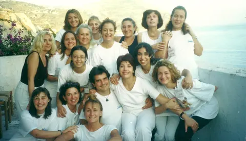 1998. Curso  KEMBIKI DO. Isla de Ischia. Italia